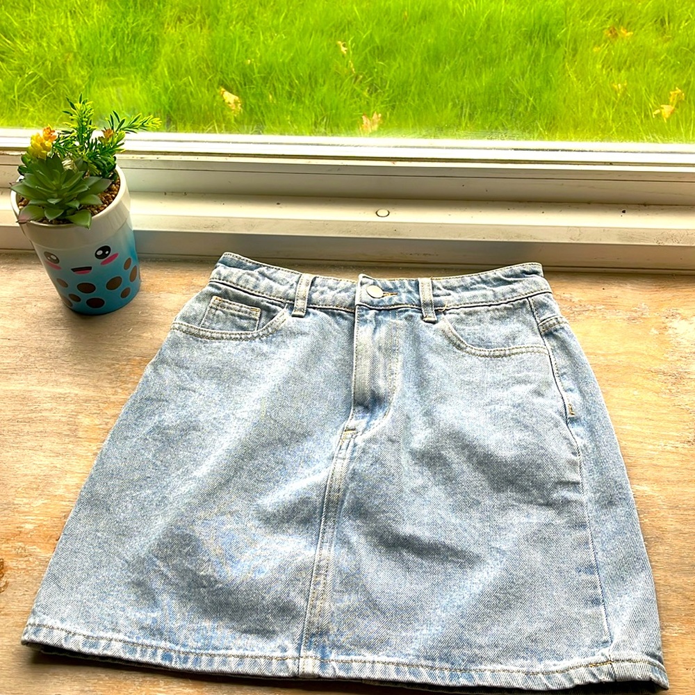 ❌SOLD❌SHEIN skirt| mini denim